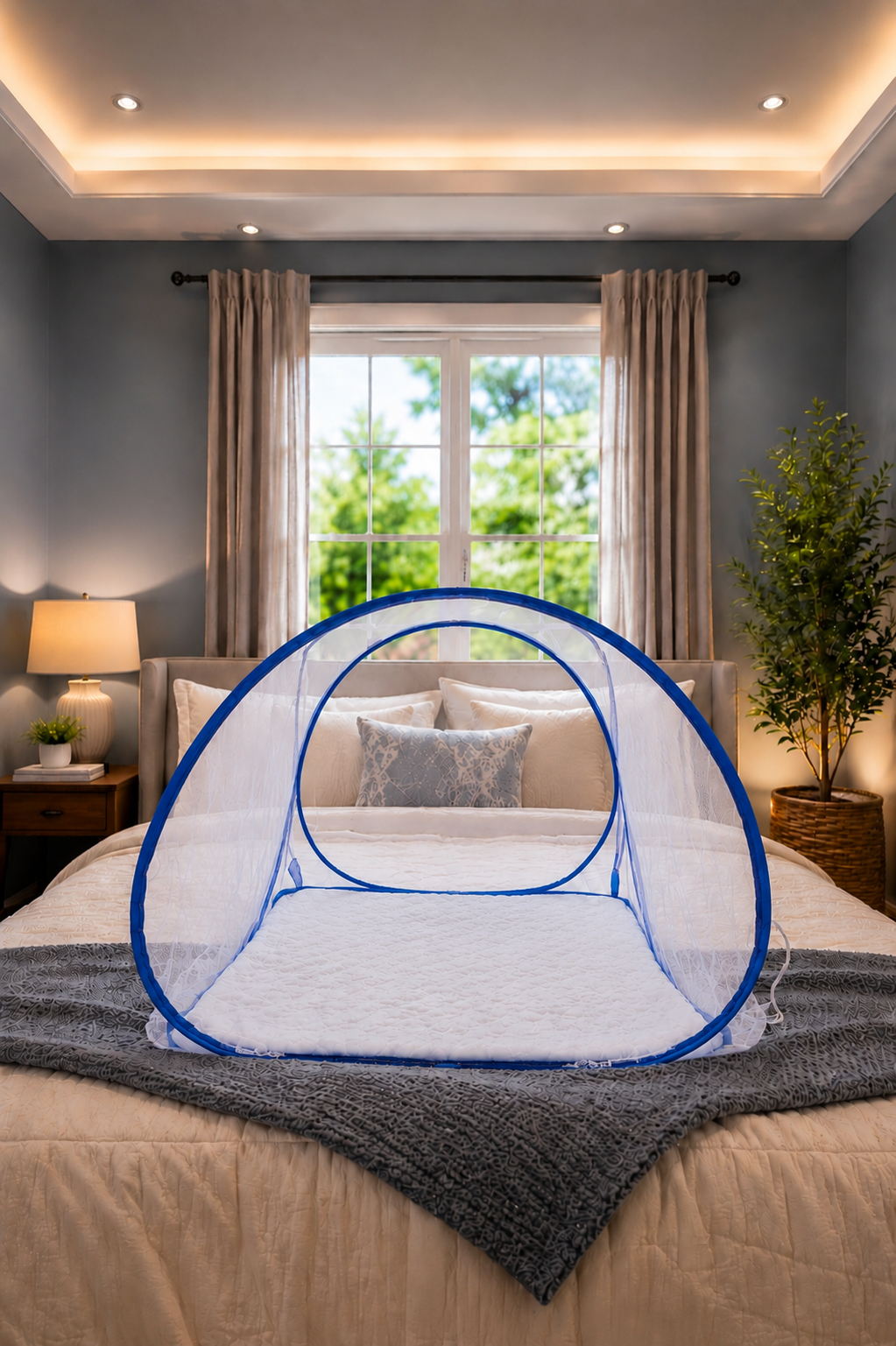 Baby Sleeping Tent Mosquito Net Suitable For 0 to 3 Years | Travel-Friendly Foldable Design