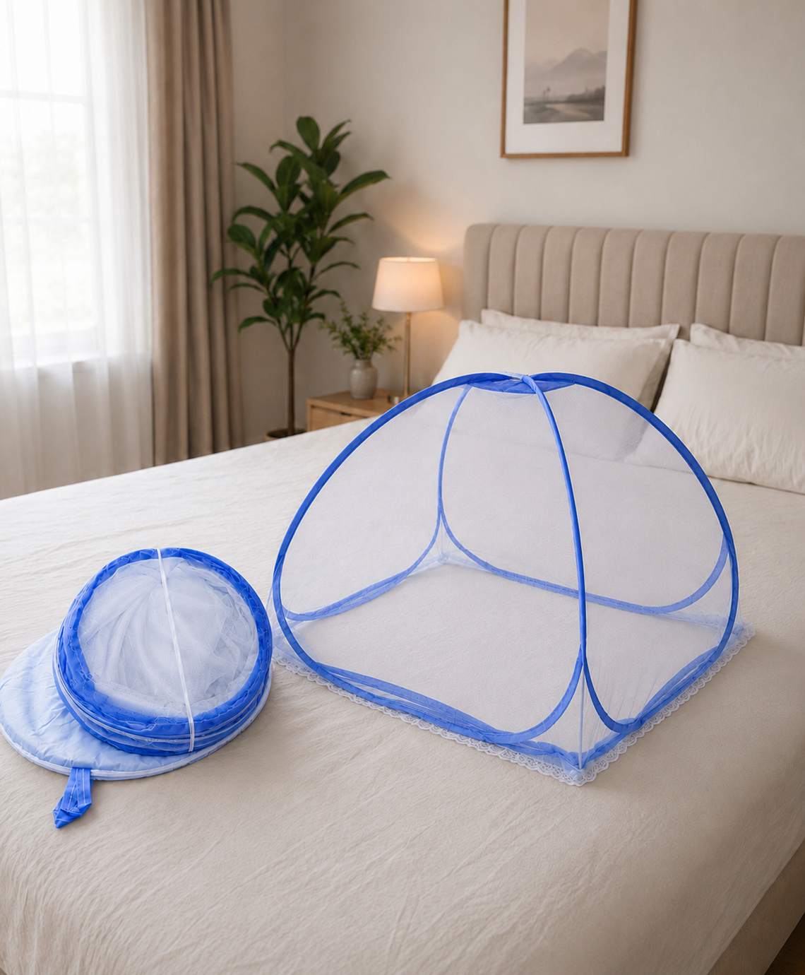 Baby Sleeping Tent Mosquito Net Suitable For 0 to 3 Years | Travel-Friendly Foldable Design